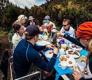 lunch kilimanjaro