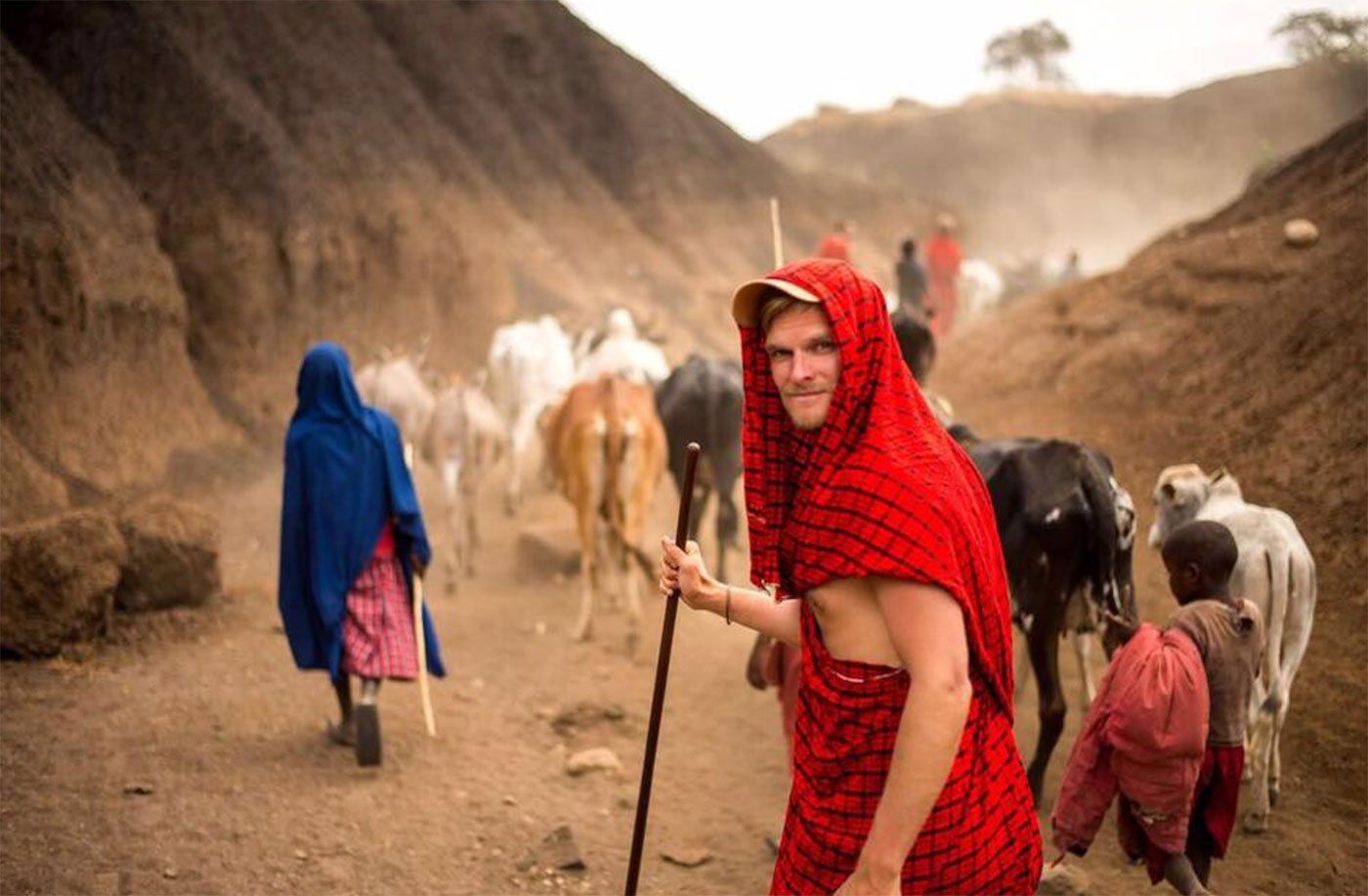 Jonathan på Kilimanjaro